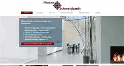 Desktop Screenshot of fliesen-schweickardt.com